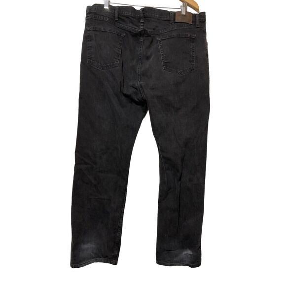 Wrangler Jeans Mens 40x32 Black Cowboy Cut Regular Fit Western Denim *Work Jeans - Picture 5 of 6